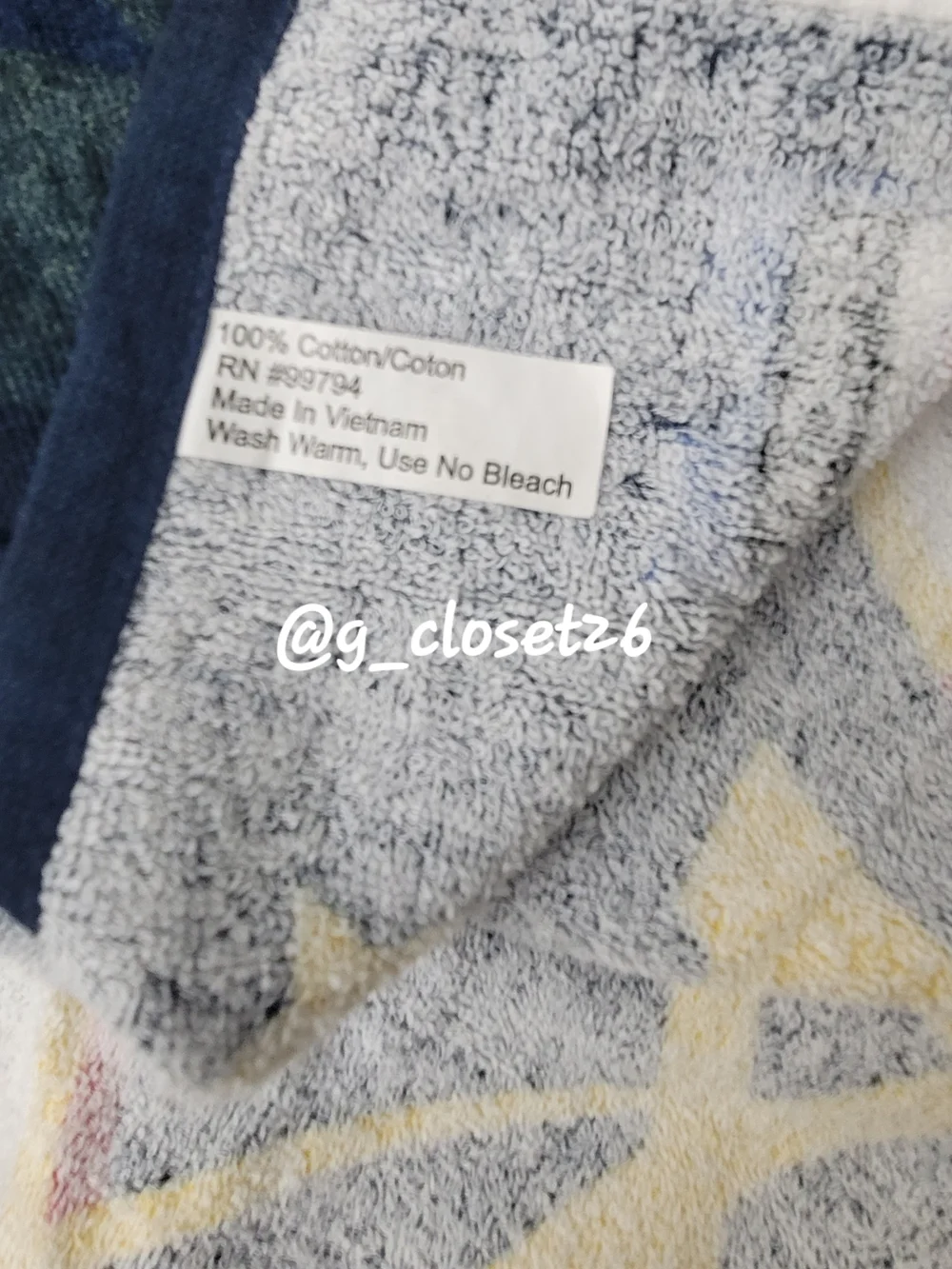 NFL Superbowl XXXVIII Towel